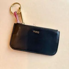 エミリオプッチ　コインケース　キーケース　黒　レザー　ロゴ