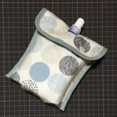 パウチドリンク用保冷ポーチ　ハンドメイド　防水生地使用　300gサイズ