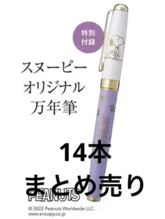 まとめ売り 日経ウーマン 2022年 11月号 付録スヌーピー オリジナル万年筆