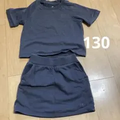 GAP Tシャツとスカートセット 130cm ダークグレー