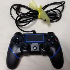 PS4 コントローラー ブラック/ブルー