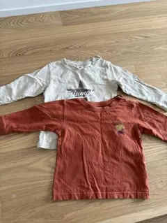 デビロック長袖Tシャツ 2枚セット 90cm