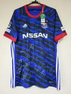 横浜 マリノス サッカー サイン ユニフォーム 新品 正規品 adidas