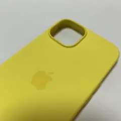 【Apple】iPhone14 シリコンケース カナリアイエロー