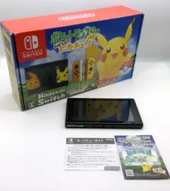 【良品】 ニンテンドー スイッチ ピカチュウ ポケモン 本体のみ HAC-001
