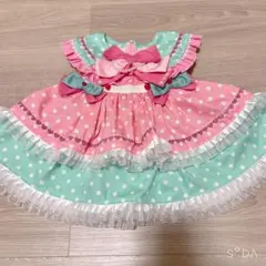 ももいろほっぺ　みもも風　衣装　コスプレ　ワンピース　おかあさんといっしょ