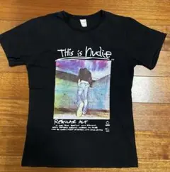 【ビンテージ】ノーブランド　半袖TシャツThis is Indie ブラック