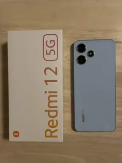 au Redmi 12 5G XIG03 ブルー 128GB 中古美品 本体