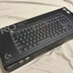 logicool PRO X TKL RAPID メカニカルキーボード