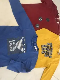 【アルマーニ　キッズ】ARMANI Tシャツ 3枚セット 36M