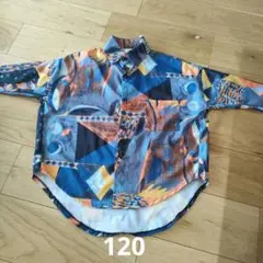 ダンス 120 五分袖 シャツ