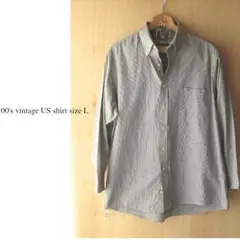 y2k 00's USvintage モノトーン シャツ