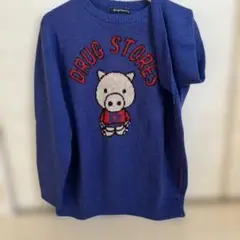 DRUG STORES クマデザイン セーター