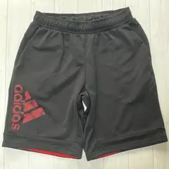 《adidas》ジュニアハーフパンツ／ブラック／150センチ