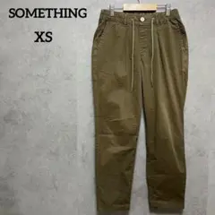 SOMETHING サムシング　イージーパンツ　テーパード　XS カジュアル