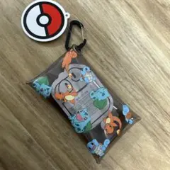 ポケモンセンター クリアマルチケース カントー　フシギダネ　ヒトカゲ　ゼニガ メ