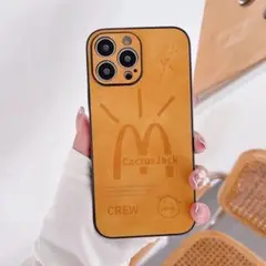 マクドナルドiPhoneケース 12/13/Pro カバー スマホ イエロー