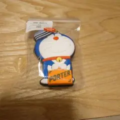 希少 新品 Porter ドラえもん 50周年記念 キーホルダー ネイビー