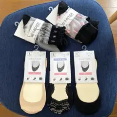 【新品未使用】レディース ソックスセット 5点まとめ売り
