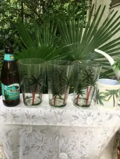 椰子の木　プラスチックカップ＆マグカップ
