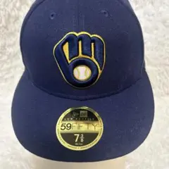 New Era 59FIFTY ミルウォーキー・ブルワーズ キャップ 7 3/8
