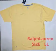 新品未使用、ラルフローレンVネックTシャツ LLサイズ　キレイです！