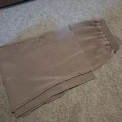 フレアパンツ　　モカ　4L