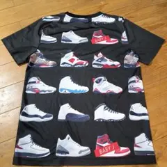BABY J スニーカー柄 Tシャツ XL