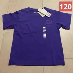 ポケモン Gengar Tシャツ 120サイズ 紫　ユニクロ