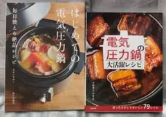 電気圧力鍋　料理・レシピ　2冊セット