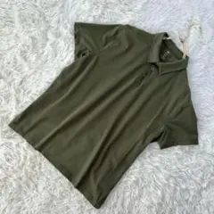 【H&M】スリムフィット メンズ半袖ポロシャツ ３ボタン 175/108A