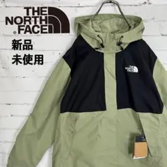 新品!!海外限定!! グリーンカーキ ノースフェイス ビッグ マウンテンパーカー