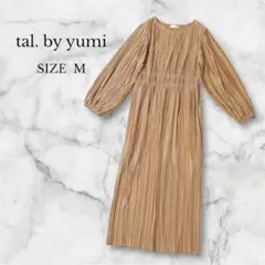 ✨新品タグ付き✨tal. by yumi プリーツワンピース しまむら 高見えM