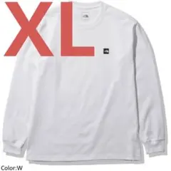 新品 ノースフェイス ロングスリーブ スモールボックスロゴティー XL 送料無料