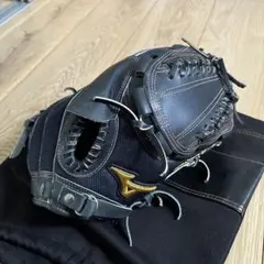 ミズノ　斎藤佑樹Mizuno Global Elite 硬式グローブ ブラック 2025年最新】斎藤佑樹 グローブの人気アイテム - メルカリ