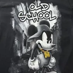00s10s Disneyディズニー ミッキーマウス old school XL