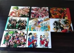 僕のヒーローアカデミア原画展　ポストカードセット8枚（ケースなし）