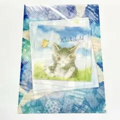わちふぃーるど A4 クリアファイル 僕迷子になっちゃった ダヤン 猫 ねこ