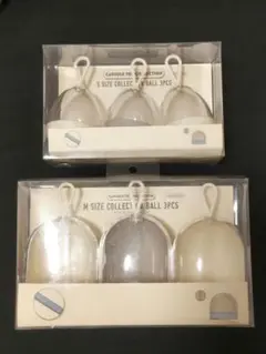 3COINS コレクションボールS M 2点セット ガチャ 小物入れ インテリア