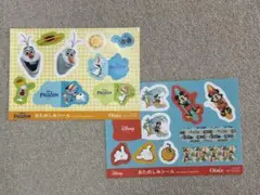 【非売品】オイシックス　ディズニーキャラクター シール 2シートセット