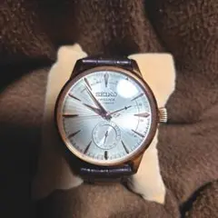 SEIKO☆4R57-00E0☆PRESAGEレザー自動巻き腕時計送料無料