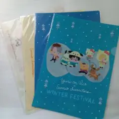 ユーリ!!! on ICE × サンリオキャラクターズ　クリアファイル