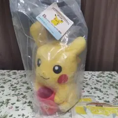 ポケモンくじ 　B賞お手伝いピカチュウぬいぐるみ、H賞タオル2枚