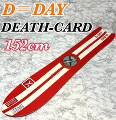 【希少 美品】D=DAY DEATH-CARD 152cm パウダーボード 希少 美品】D=DAY DEATH-CARD 152cm パウダーボード