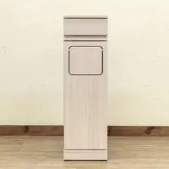フラップ式ダストボックス　1分別　ホワイトウォッシュ