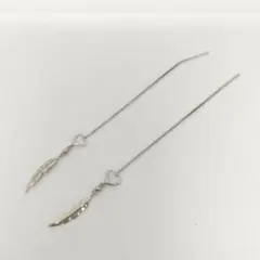 ピアス　羽根モチーフ　美品【匿名配送】