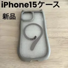 iPhone15 ケース　新品　猫型