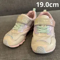MOONSTAR キッズスニーカー ピンク・パープル
