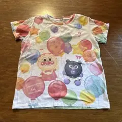 【中古品】アンパンマン バルーン プリント Tシャツ Mサイズ