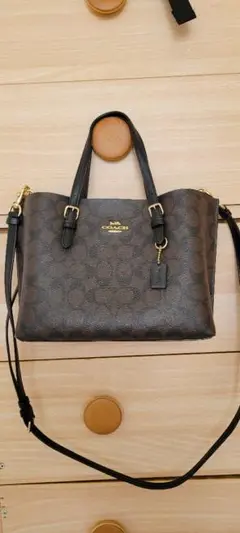 Coach ブラウン ショルダーバッグ